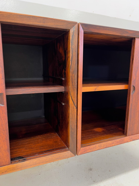 Image 1 of Wall Mounted Sideboards By Poul Cadovius For Cado. 1960S.