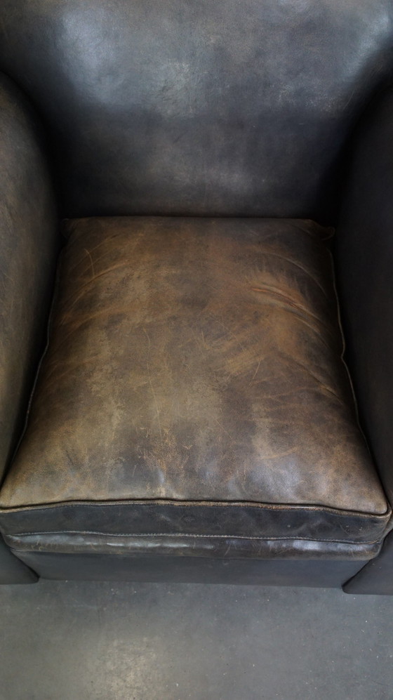 Image 1 of 2 X Sheep Leather Design Armchair By Bart Van Bekhoven