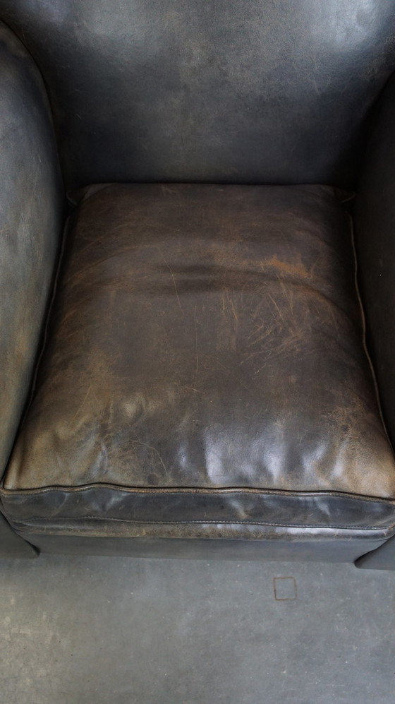 Image 1 of 2 X Sheep Leather Design Armchair By Bart Van Bekhoven