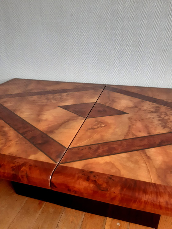 Image 1 of Eric Maville wooden bar coffee table