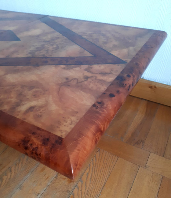 Image 1 of Eric Maville wooden bar coffee table