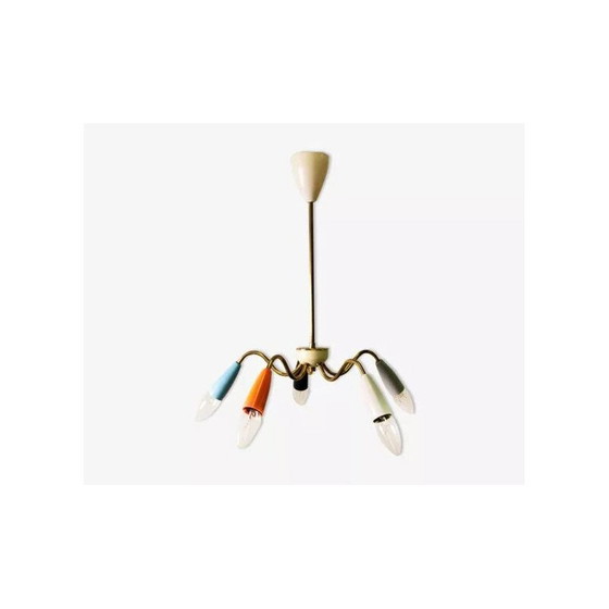 Image 1 of Vintage spider chandelier, Italy 1970