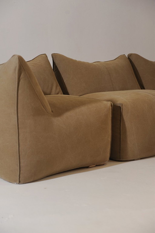 Vintage 'Le Bamble' By Mario Bellini For B&B Italia 1971 Sectional Sofa