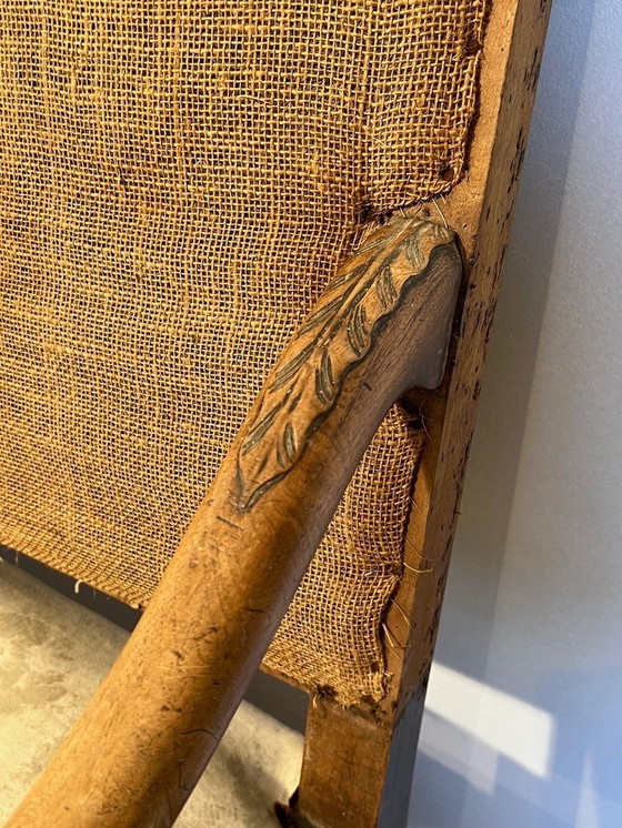 Image 1 of Louis Xiii Style High Back Walnut Bench, 1880S