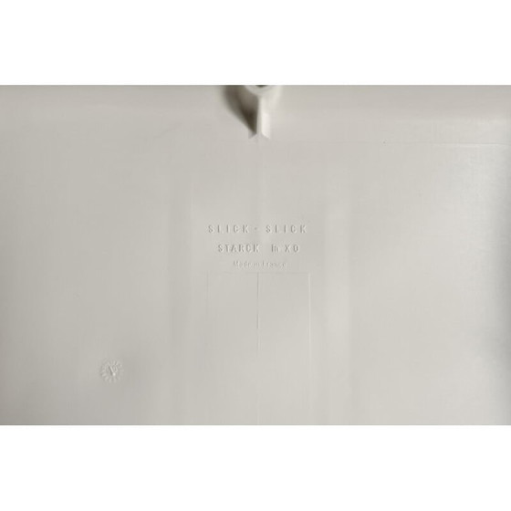 Image 1 of Set of 5 vintage French Slick Slick white plastic chairs by Philippe Starck for Xo Design, 1999