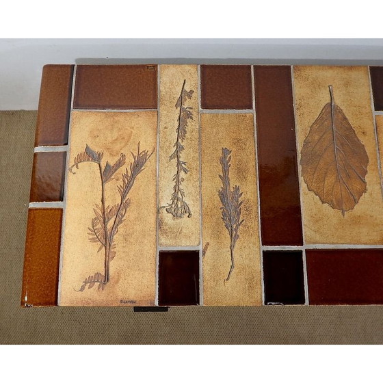 Image 1 of Vintage ceramic coffee table from Vallauris by R. Capron, France 1960