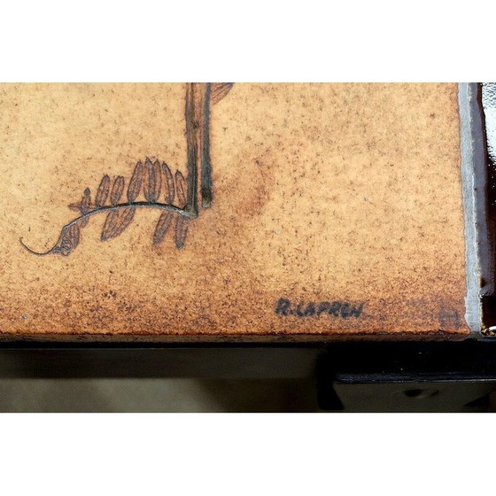 Image 1 of Vintage ceramic coffee table from Vallauris by R. Capron, France 1960