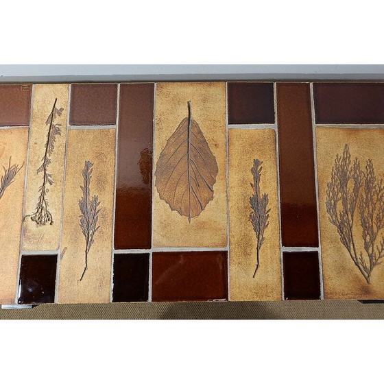 Image 1 of Vintage ceramic coffee table from Vallauris by R. Capron, France 1960