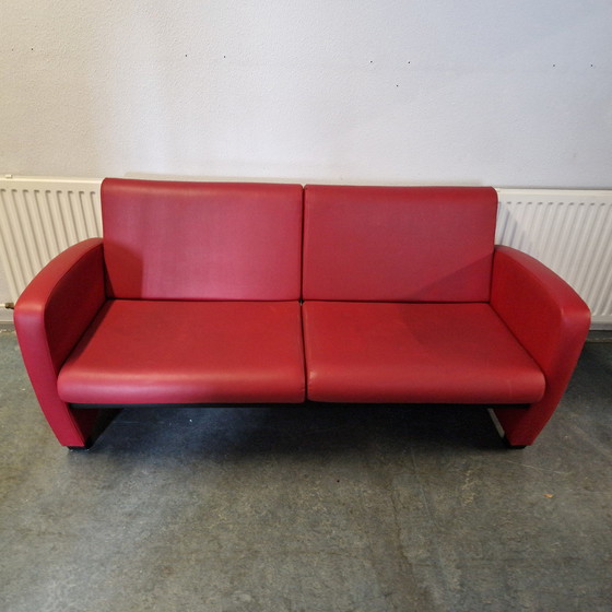 Image 1 of Kembo Red Two-Seater Bench Bench