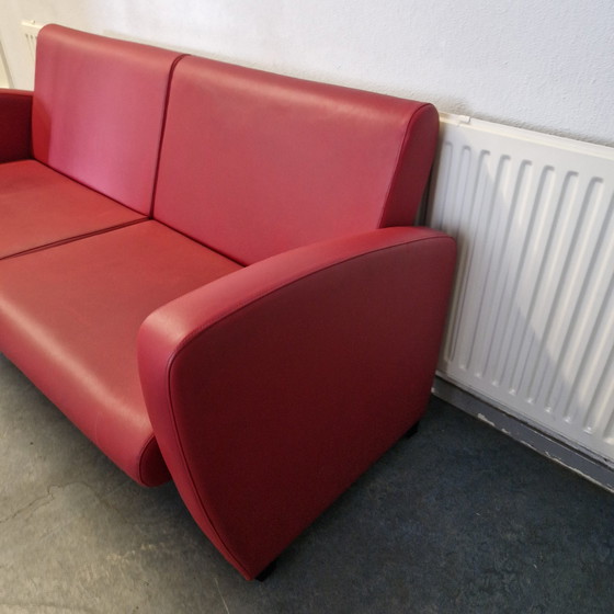 Image 1 of Kembo Red Two-Seater Bench Bench