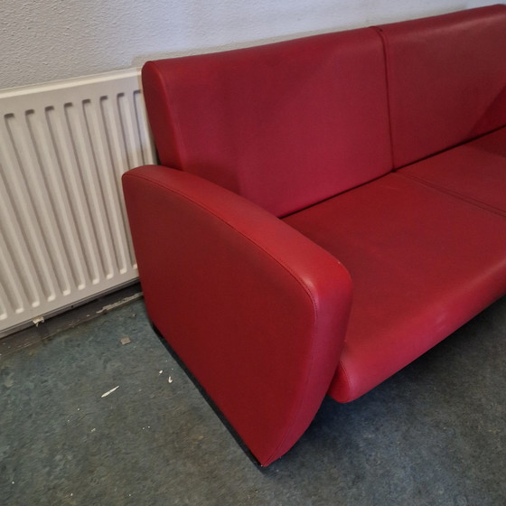 Image 1 of Kembo Red Two-Seater Bench Bench