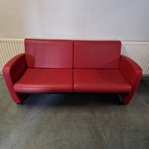 Kembo Red Two-Seater Bench Bench