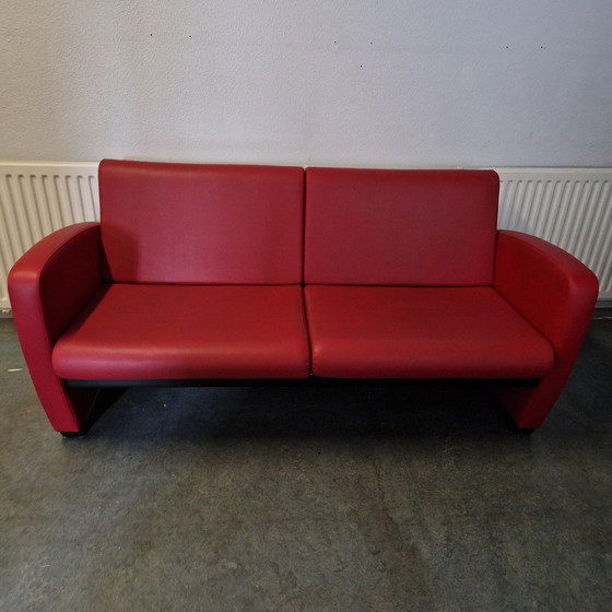 Image 1 of Kembo Red Two-Seater Bench Bench