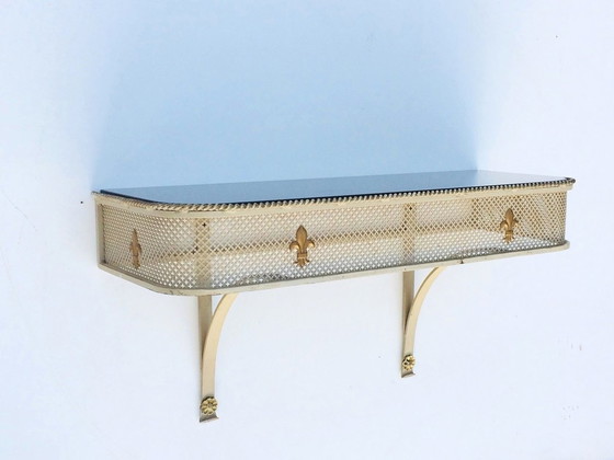 Image 1 of Consolle da parete vintage * Stile neoclassico anni '50 * 