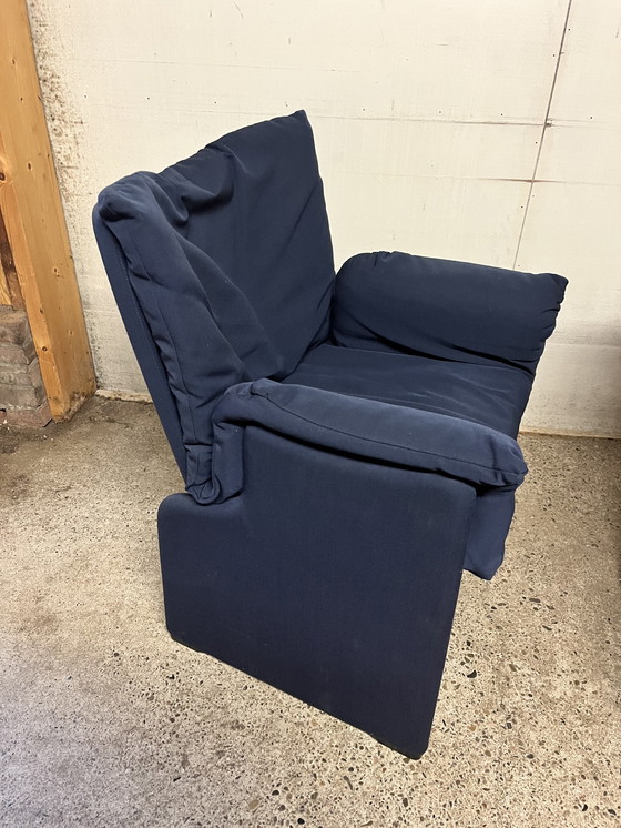 Image 1 of 4x Cassina Palmaria chair