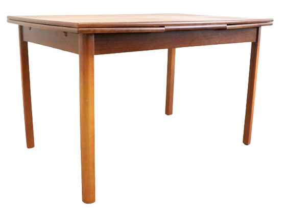 Image 1 of Rectangular extendable dining table 'Emmering' vintage