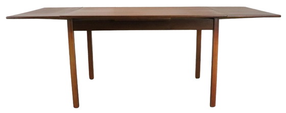 Image 1 of Rectangular extendable dining table 'Emmering' vintage