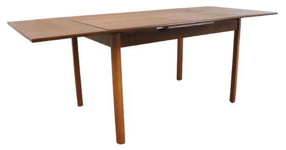 Image 1 of Rectangular extendable dining table 'Emmering' vintage