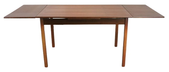 Image 1 of Rectangular extendable dining table 'Emmering' vintage