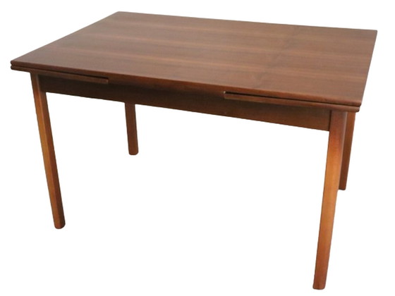 Image 1 of Rectangular extendable dining table 'Emmering' vintage