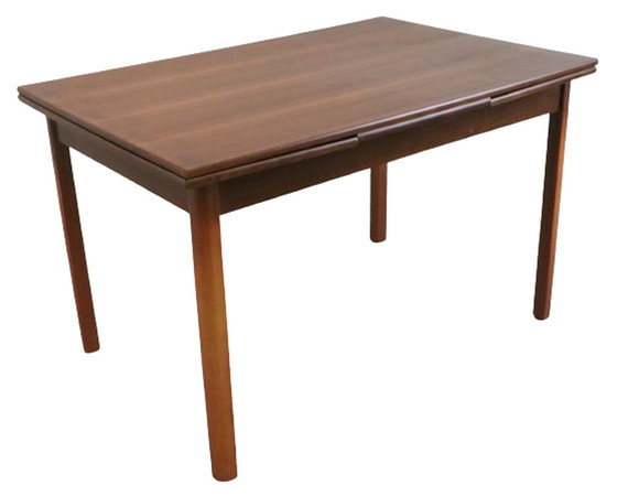 Image 1 of Rectangular extendable dining table 'Emmering' vintage