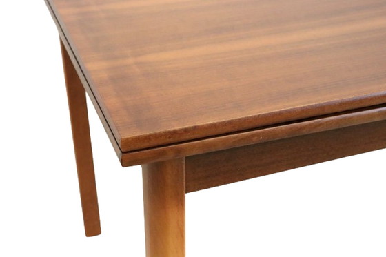 Image 1 of Rectangular extendable dining table 'Emmering' vintage