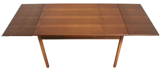 Image 1 of Rectangular extendable dining table 'Emmering' vintage