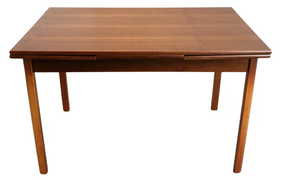 Image 1 of Rectangular extendable dining table 'Emmering' vintage