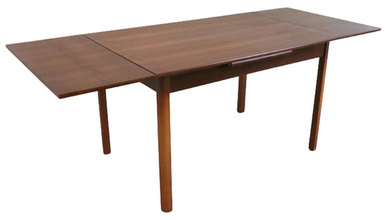 Image 1 of Rectangular extendable dining table 'Emmering' vintage