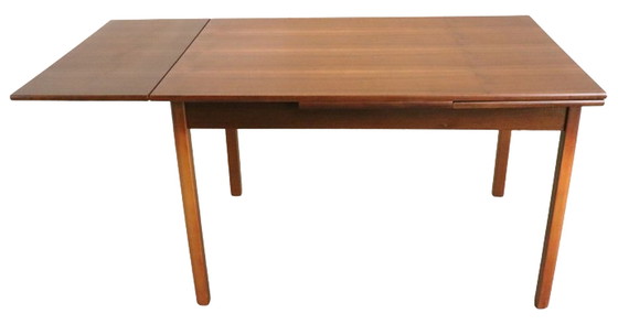 Image 1 of Rectangular extendable dining table 'Emmering' vintage