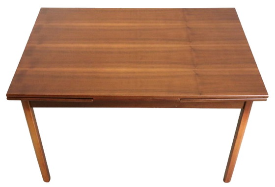 Image 1 of Rectangular extendable dining table 'Emmering' vintage