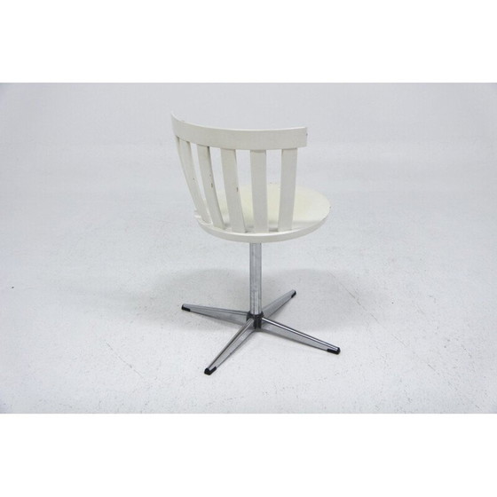 Image 1 of Vintage swivel chair by Jan Hallberg for Edbysverken, Sweden 1980