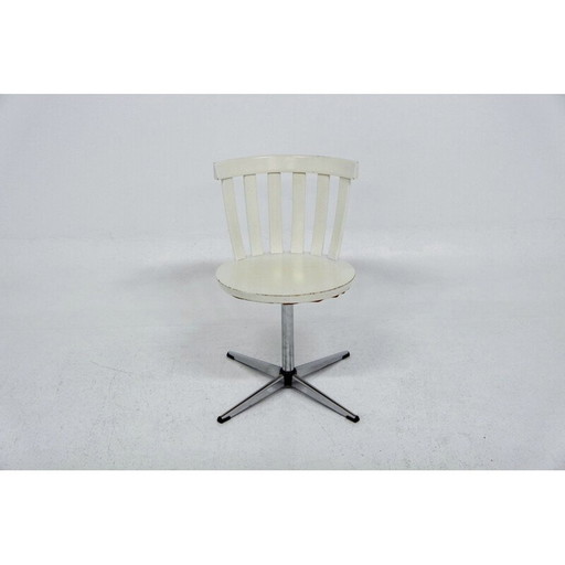 Vintage swivel chair by Jan Hallberg for Edbysverken, Sweden 1980