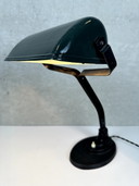 Lampe de notaire / lampe de banquier émaillée SEVADAC