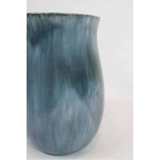 Image 1 of Vintage ceramic vase with shade glaze by Hegnetslund Ceramics