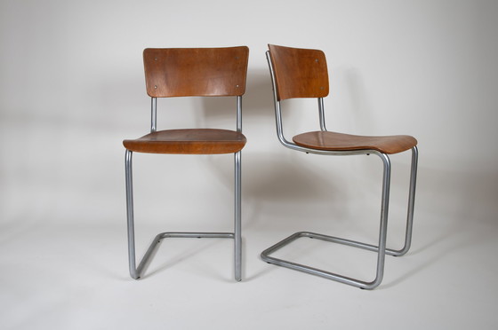 Image 1 of 4 x Gispen no.108 chairs