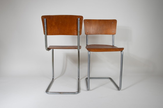 Image 1 of 4 x Gispen no.108 chairs