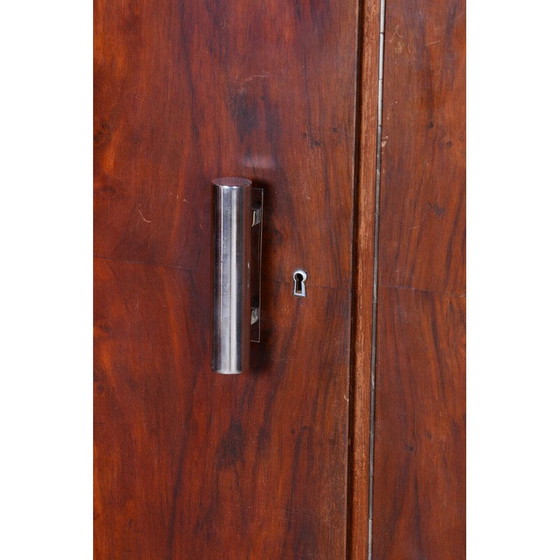 Image 1 of Vintage Bauhaus walnut and chrome cabinet by Hynek Gottwald, Czechoslovakia 1930
