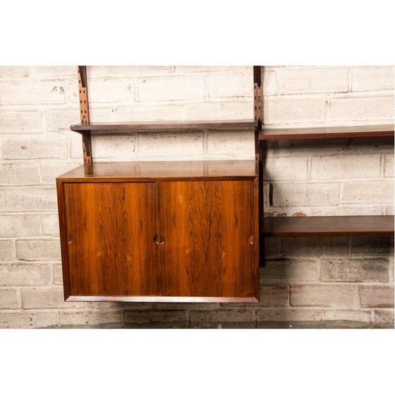 Image 1 of Rosewood wall unit by Poul Cadovius for Cado, Denmark 1960