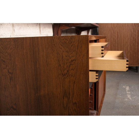 Image 1 of Rosewood wall unit by Poul Cadovius for Cado, Denmark 1960