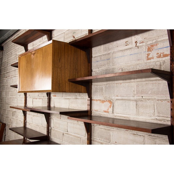 Image 1 of Rosewood wall unit by Poul Cadovius for Cado, Denmark 1960