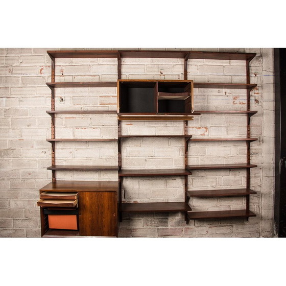 Image 1 of Rosewood wall unit by Poul Cadovius for Cado, Denmark 1960