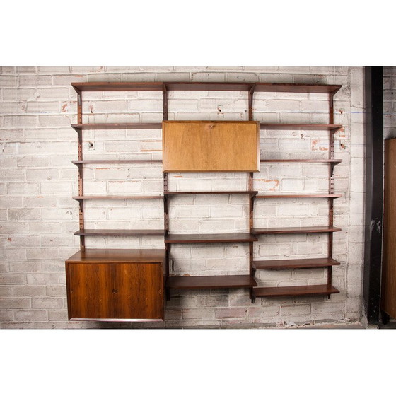 Image 1 of Rosewood wall unit by Poul Cadovius for Cado, Denmark 1960