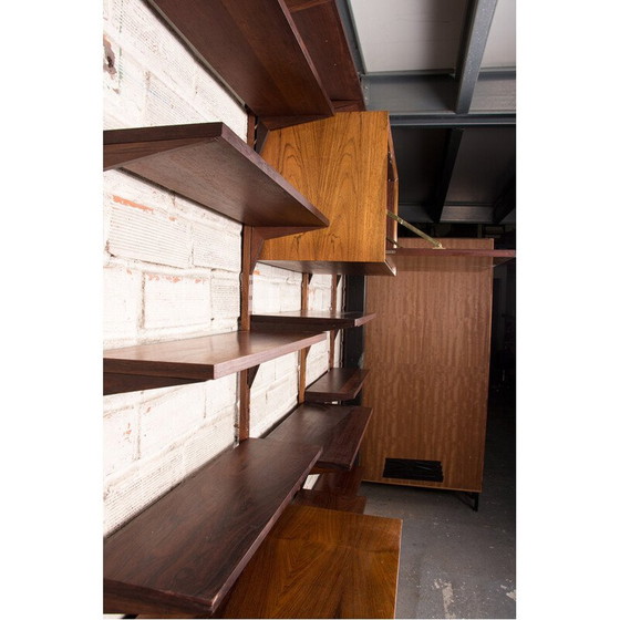 Image 1 of Rosewood wall unit by Poul Cadovius for Cado, Denmark 1960