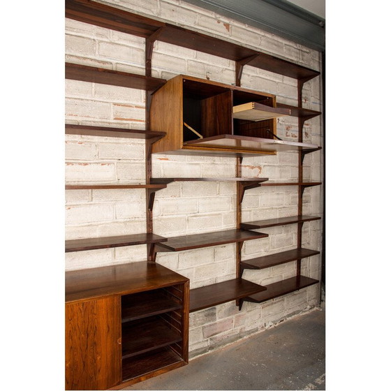 Image 1 of Rosewood wall unit by Poul Cadovius for Cado, Denmark 1960