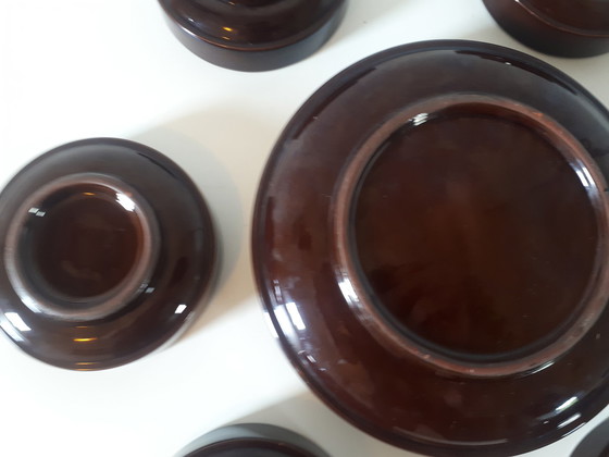 Image 1 of 70's ceramic tapas set bowls