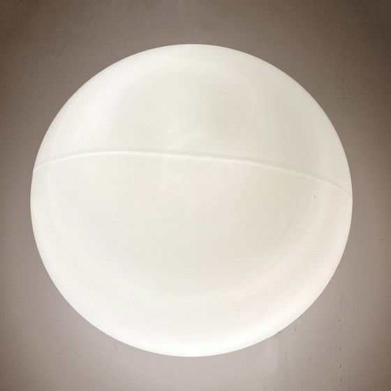 Image 1 of Vintage Space Age wall lamp in milky glass and plastic for Elektrosvit Nové Zámky, Czechoslovakia 1960