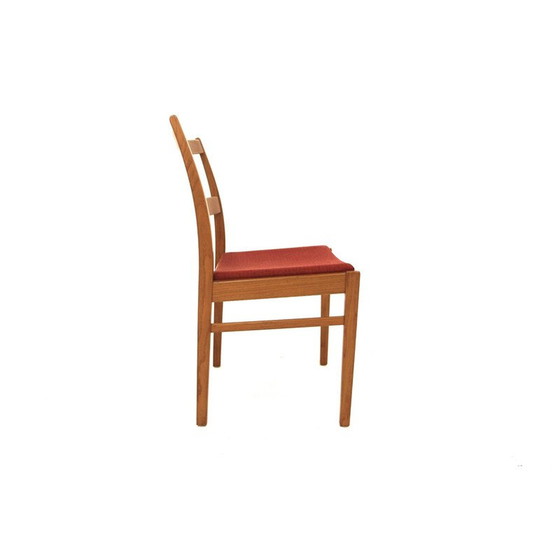 Image 1 of Set of 4 vintage oak chairs, Sweden 1960