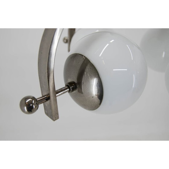 Image 1 of Vintage Bauhaus 4-flamming chandelier, 1930s