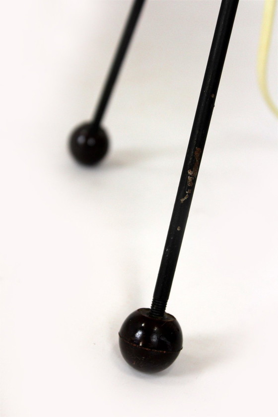 Image 1 of Space Age Rocket Floor Lamp With A Braided String, Former Czechoslovakia, 1960S